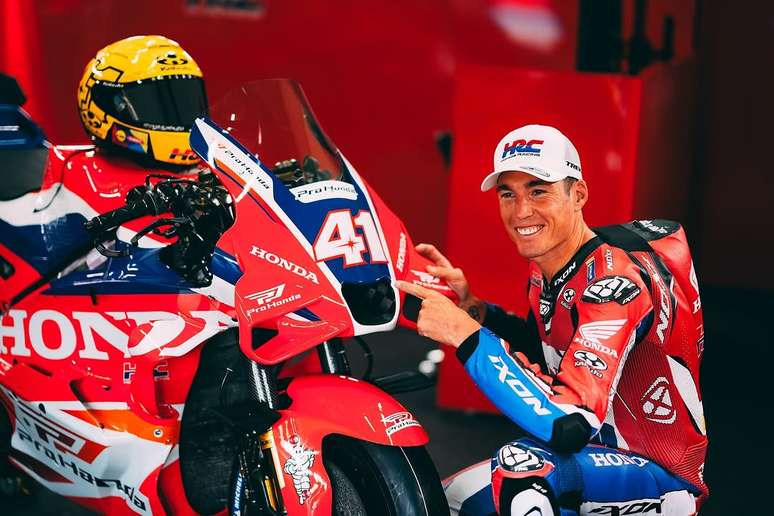 Aleix Espargaró retorna à MotoGP em 2025 como piloto substituto da Honda para o GP de Assen. Foto: Reprodução/Honda
