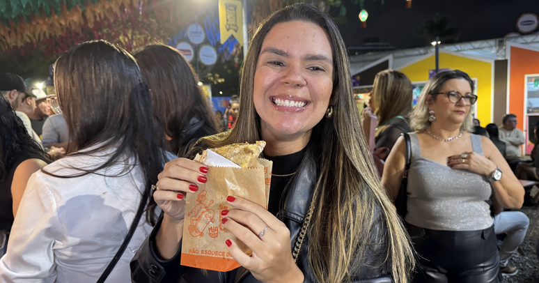  Ingrid Karina veio do Recife para Campina Grande para experimentar a iguaria 