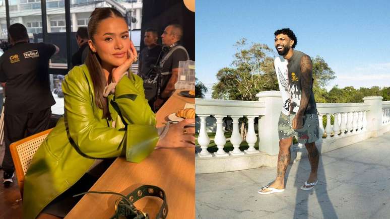 Maisa e Gabigol são flagrados em after de festa no RJ