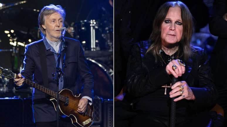 Paul McCartney e Ozzy Osbourne