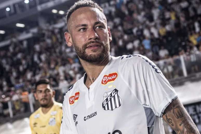 Neymar in Santos Neymar in Santos
