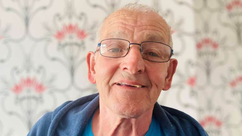 Gavin Geddes, a former Loraley boat crew, says he remembers having written the message Gavin Geddes, a former Loraley boat crew, says he remembers having written the message