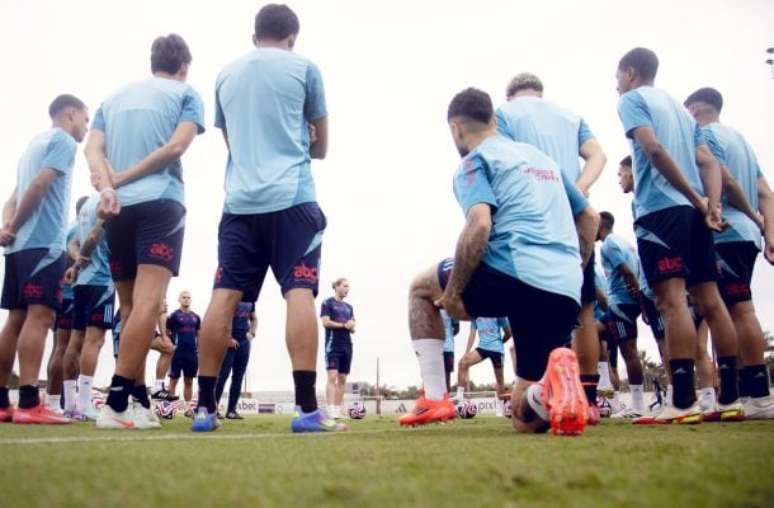 Flamengo begins the preparation to face Bayern Munich Flamengo begins the preparation to face Bayern Munich