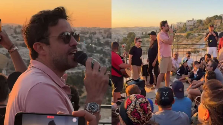 Pablo Marçal em Israel