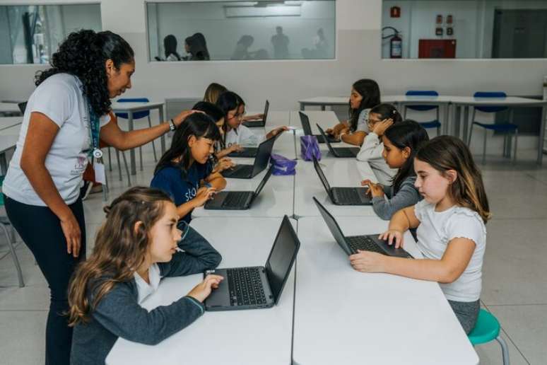 Na Start Anglo Bilingual School os ambientes digitais ajudam a traçar diagnósticos com os níveis de proficiência dos estudantes.