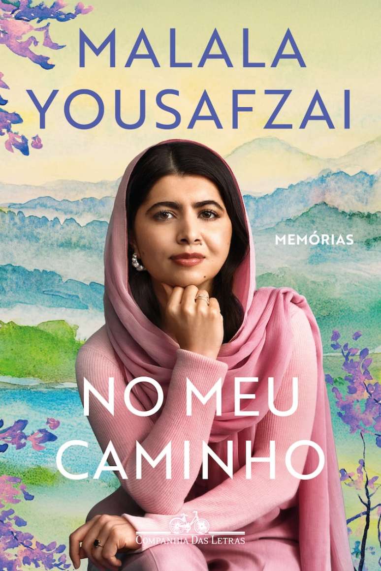 Capa de 'No Meu Caminho', de Malala Yousafzai, que chega &agrave;s livrarias em 21 de outubro.