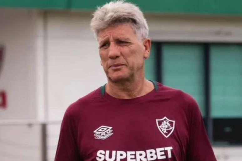 Renato Gaúcho, técnico do Fluminense Renato Gaúcho, técnico do Fluminense