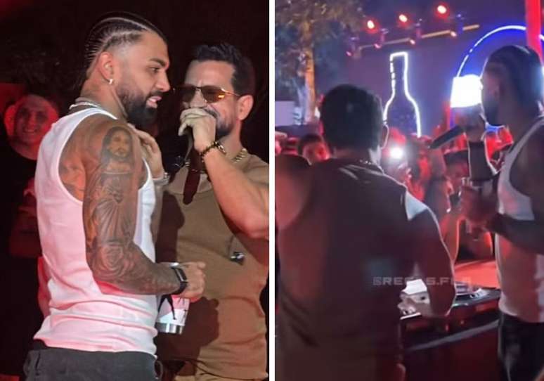 Gabigol Vacation in Rio has a festival of the palace and capture Maisa; Check