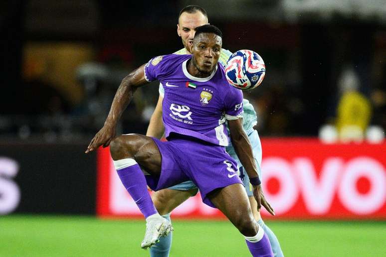 Kodjo Fo-Doh Laba (Al-Ain) durante jogo contra a Juventus, no dia 18.06.2025 