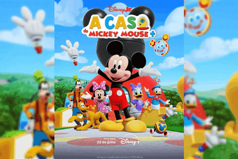 &ldquo;A Casa do Mickey Mouse+&rdquo; &eacute; a nova fase da cl&aacute;ssica s&eacute;rie infantil, com personagens antigos, novos amigos e espa&ccedil;os in&eacute;ditos para divers&atilde;o na Clubhouse 