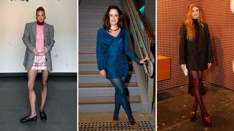 Marina Ruy Barbosa e Fernanda Vasconcellos com acess&oacute;rios para o frio 