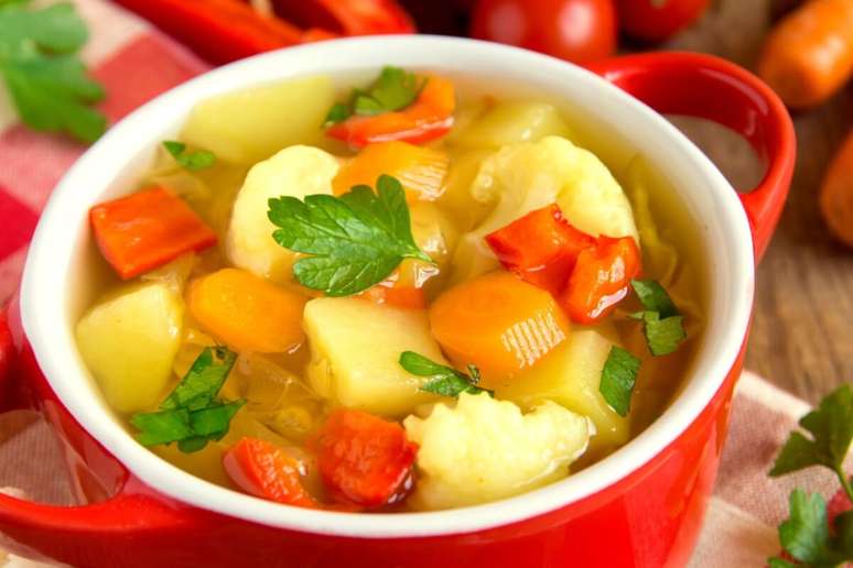Carrot soup with potatoes Carrot soup with potatoes