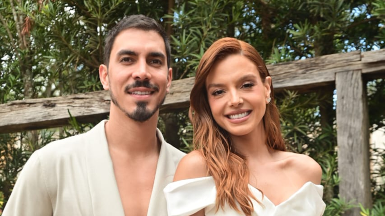 Famous bet on the pre-matrimony clothes Giovanna Lancellotti