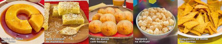 5 receitas juninas f&aacute;ceis sem trigo : perfeitas