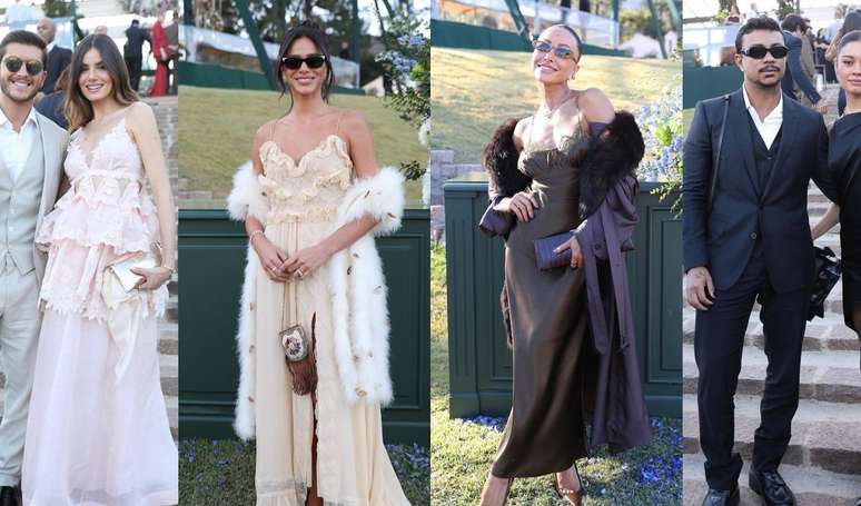 The wedding of Giovanna Lancellotti: Famous bet on neckline, empty slots and looks. Look at the photos of Sabrina Sato, Bruna Marquezine and more! The wedding of Giovanna Lancellotti: Famous bet on neckline, empty slots and looks. Look at the photos of Sabrina Sato, Bruna Marquezine and more!