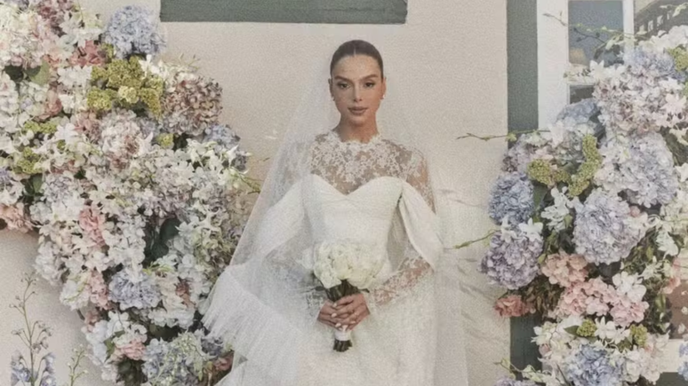 Photo! Giovanna Lancellotti and Gabriel David get married for the second time Photo! Giovanna Lancellotti and Gabriel David get married for the second time