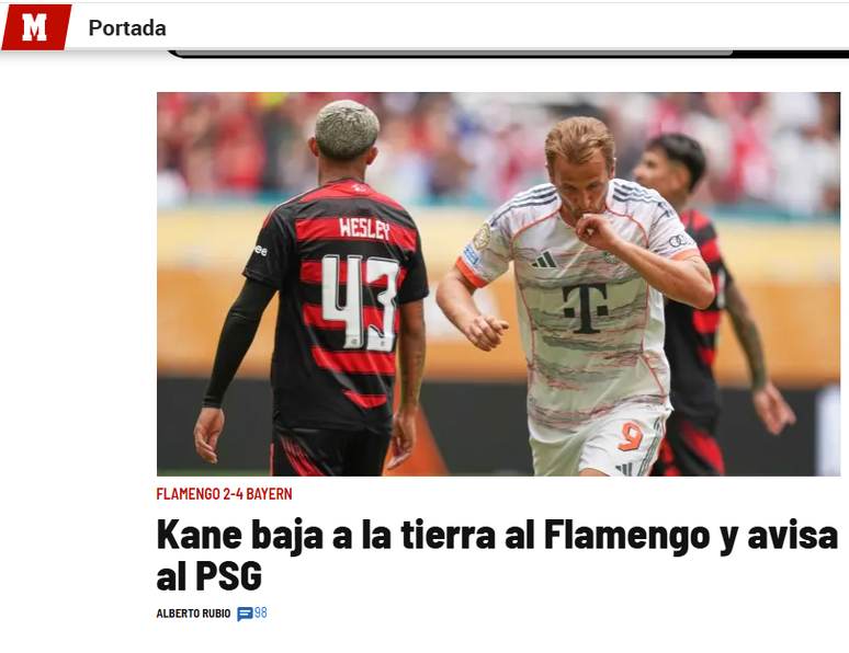 Repercussions of the international press Flamengo the elimination Repercussions of the international press Flamengo the elimination