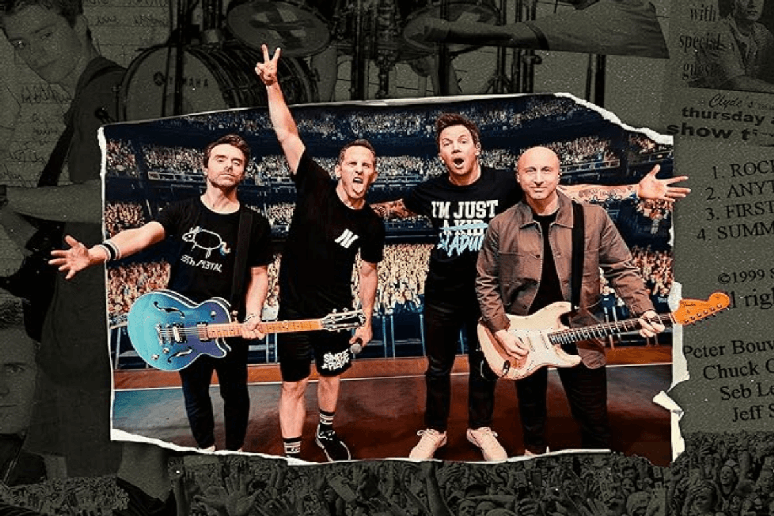 O document&aacute;rio &ldquo;Simple Plan: os garotos na multid&atilde;o&rdquo; celebra os 25 anos de sucesso da banda 