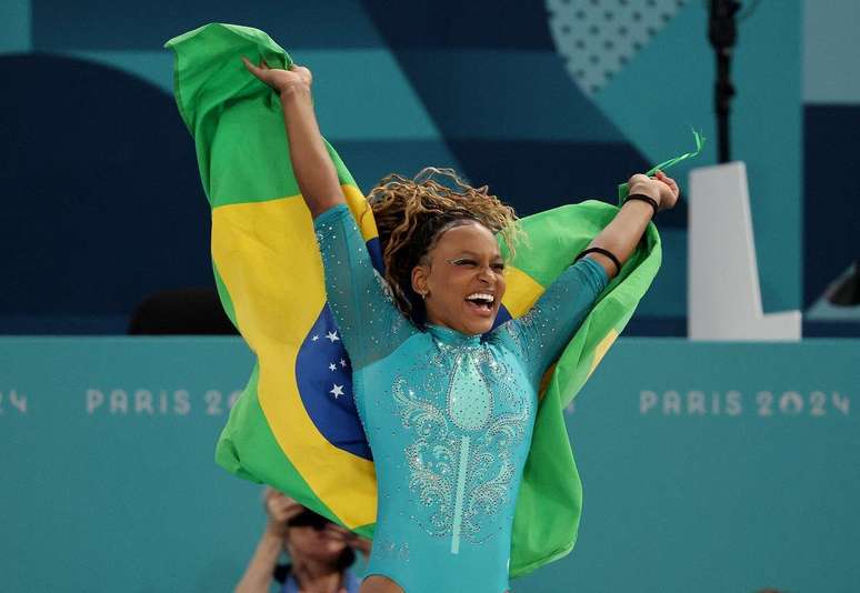 São seis medalhas olímpicas: duas de ouro, três de prata e uma de bronze