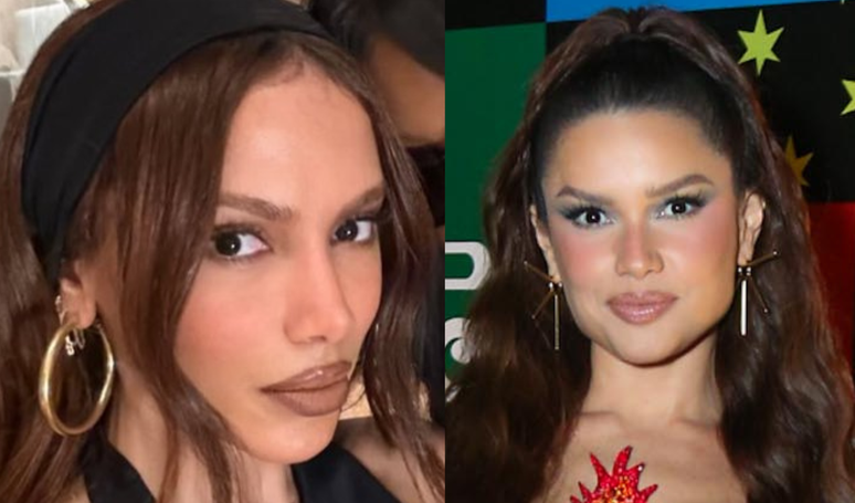 Meu povo, o rosto novo tá pronto! Anitta é comparada a Juliette após surgir irreconhecível com novos procedimentos; veja fotos.