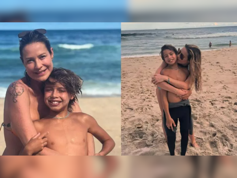 Luana Piovani is sincere in talking about Dom, her son Luana Piovani is sincere in talking about Dom, her son