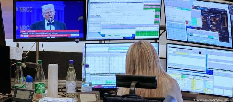 Investidores estão mirando a Europa num momento em que a política comercial de Donald Trump causa incerteza