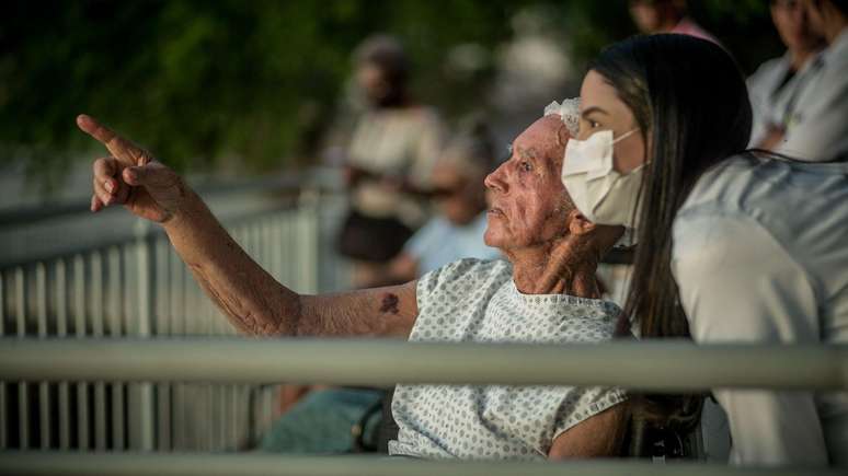 Ayrton dos Santos Pinheiro foi um dos pacientes atendidos pelo hospital Mont Serrat desde que foi inaugurado no fim de janeiro