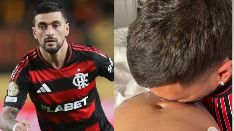 Armettaa, Flamengo player, reveals that he and his wife will be parents for the first time