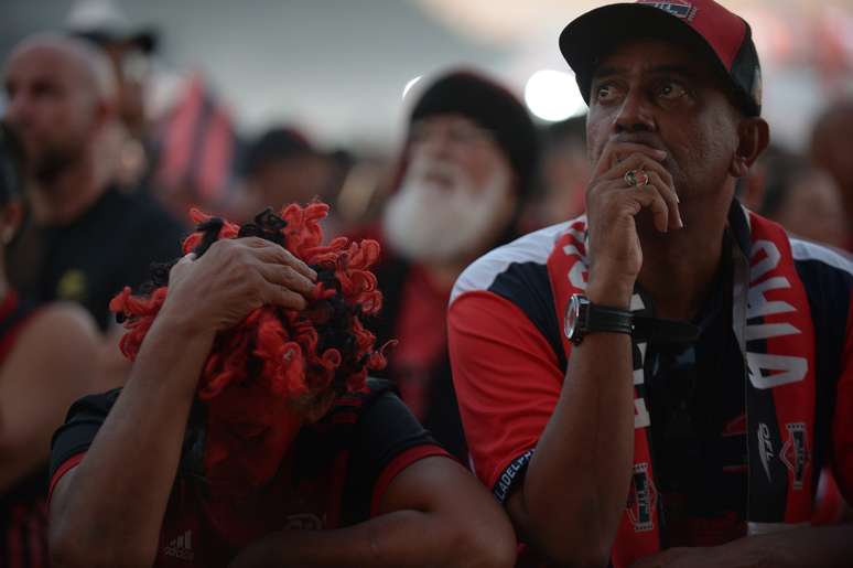 Fans of Flamengo disappointments for defeat at the World Cup Fans of Flamengo disappointments for defeat at the World Cup