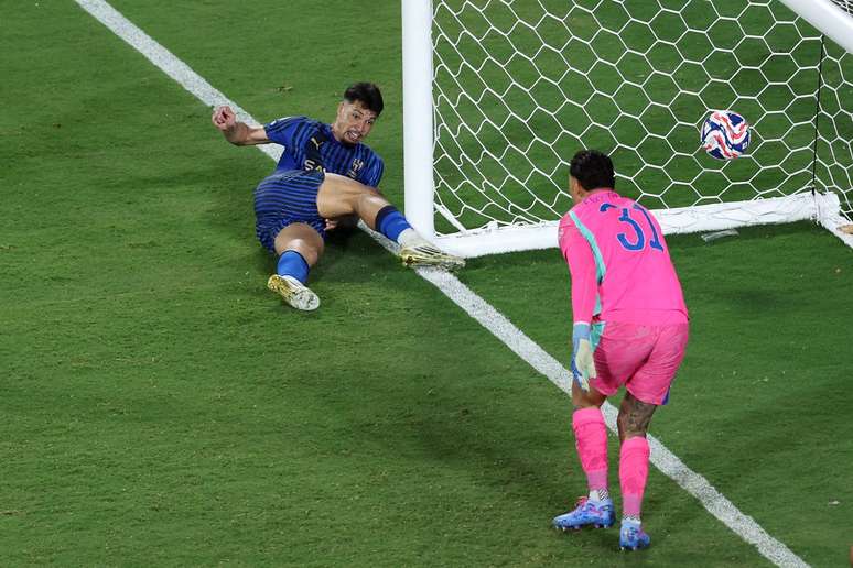 Marcos Leonardo marked the goal of Al Hilal's turn 