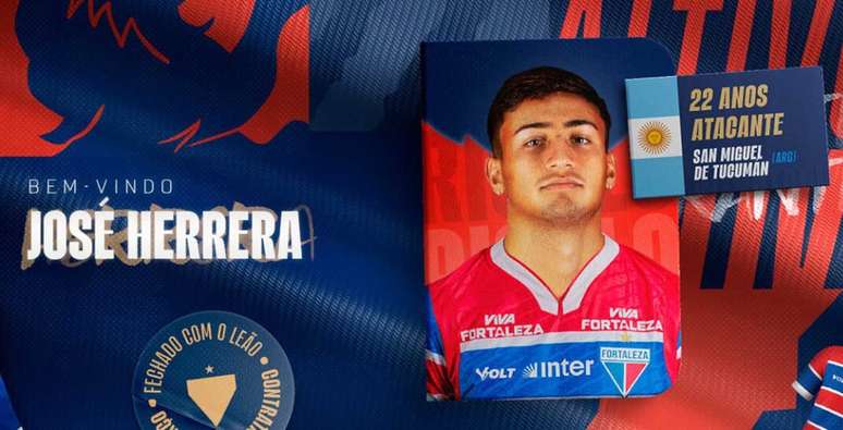 Fortaleza anuncia contrata&ccedil;&atilde;o de atacante argentino &ndash;