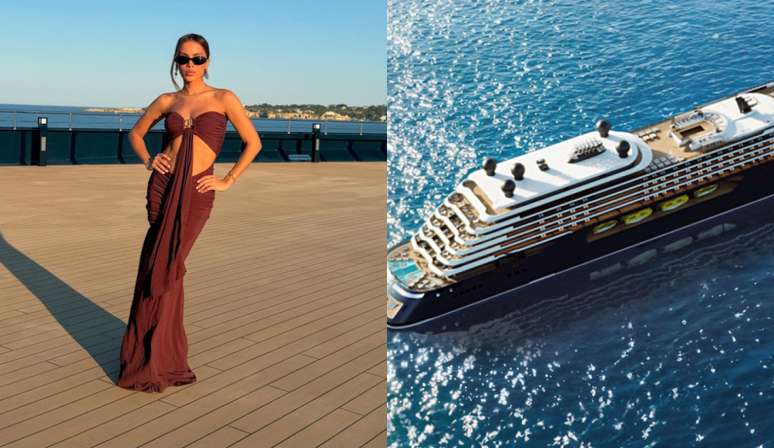 Anitta faz viagem inaugural no cruzeiro Luminara, o superiate do The Ritz-Carlton Yacht Collection,