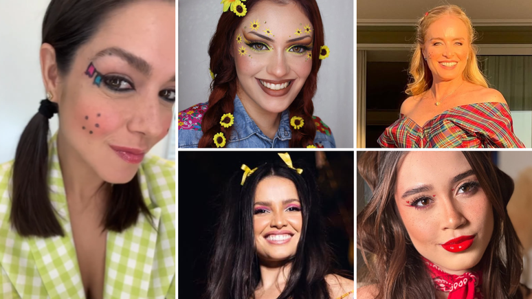 Junina Party Makeup (Photo: Instagram)