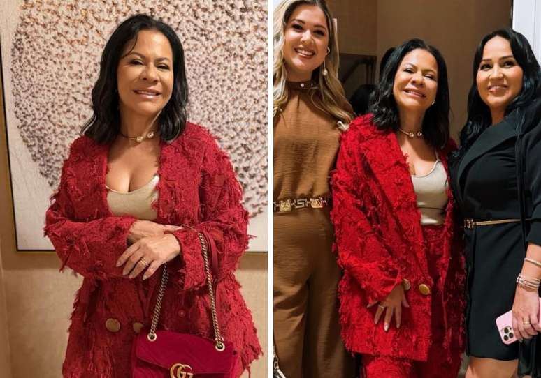Dona Ruth | Dona Ruth ao meio e convidadas do evento