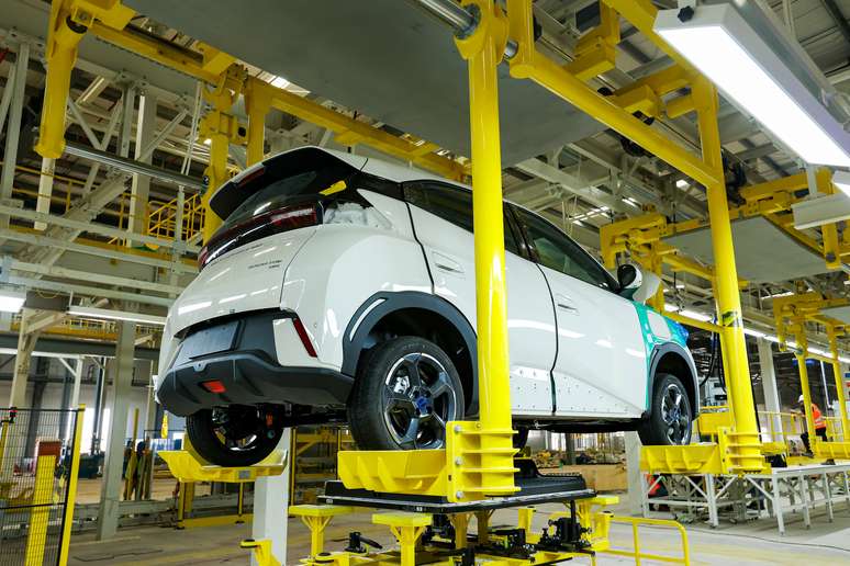 Fábrica da BYD em Camaçari, Bahia