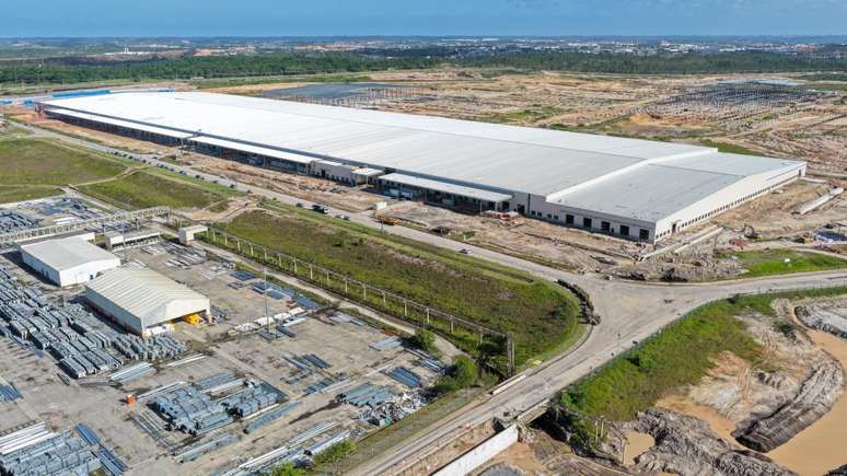 Fábrica da BYD em Camaçari, Bahia
