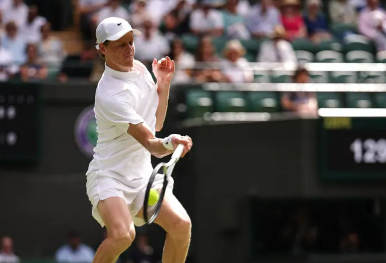 Sinner venceu o compatriota Luca Nardi em Wimbledon