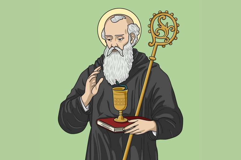 A novena a S&atilde;o Bento roga por prote&ccedil;&atilde;o e intercess&atilde;o por uma gra&ccedil;a 