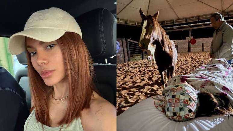 Anitta produces a new exotic healing therapy with unconventional animal