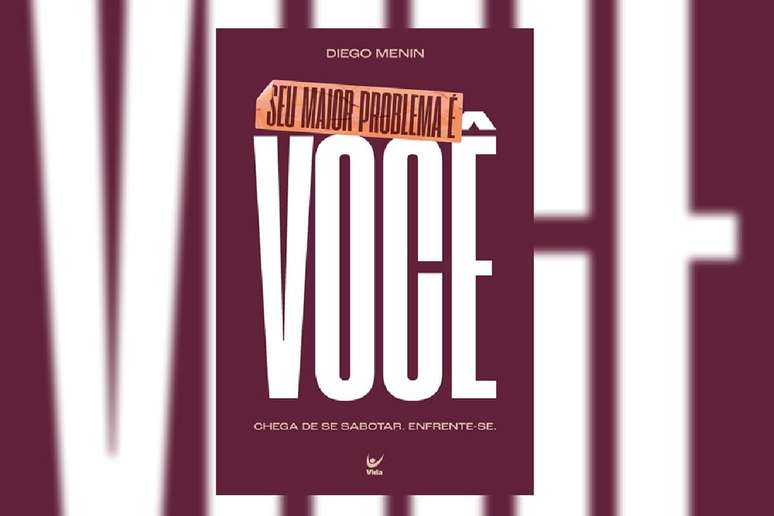 No livro “Seu maior problema é você”, Diego Menin instiga a autoconfrontação para romper com a autossabotagem 