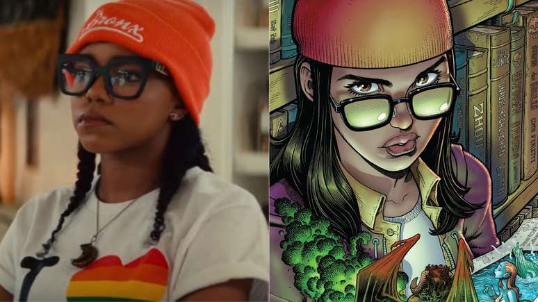 Nos quadrinhos, Zelma Stanton, de Cora&ccedil;&atilde;o de Ferro, &eacute; membro da Doom Academy, escola fundada pelo Doutor Destino 