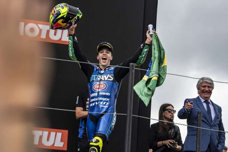 Diogo Moreira venceu o GP de Assen no último final de semana