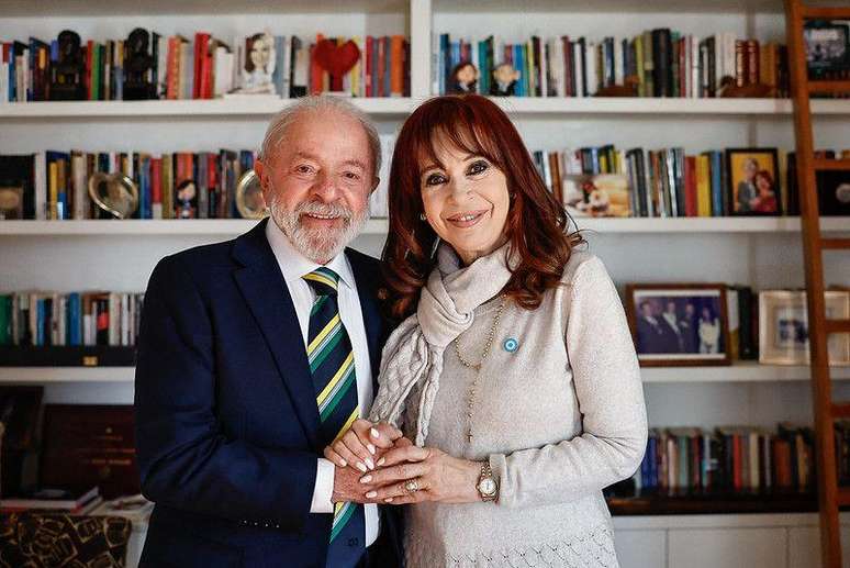 Reunião entre Lula e Cristina Kirchner durou cerca de 50 minutos