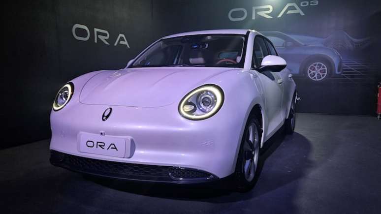 Ora 03 é o primeiro lançamento elétrico da GWM no Brasil