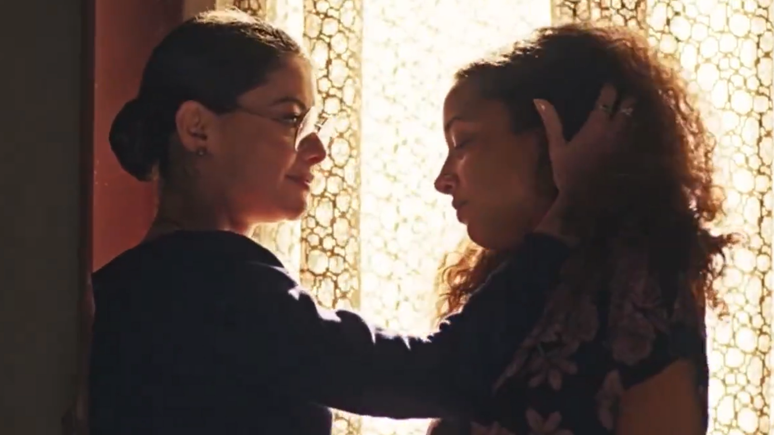 Alinne Moraes e Alice Carvalho em 'Guerreiros do Sol'
