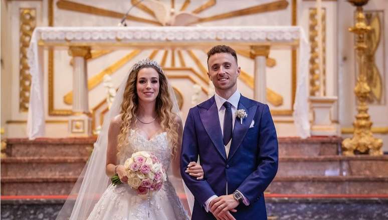 Rute Cardoso e Diogo Jota