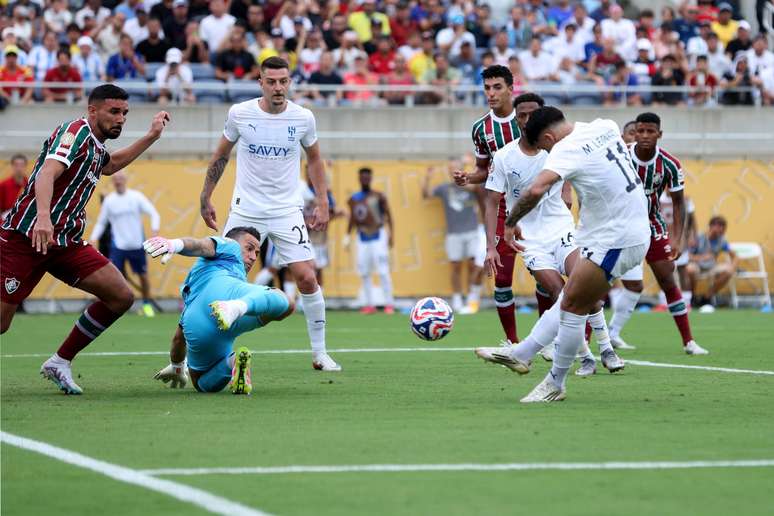 Empate do Al-Hilal, 1&times;1 (Photo by Megan Briggs/Getty Images)