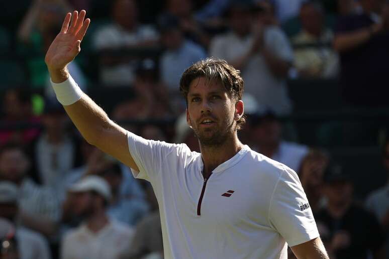 Italiano foi derrotado por britânico Cameron Norrie
