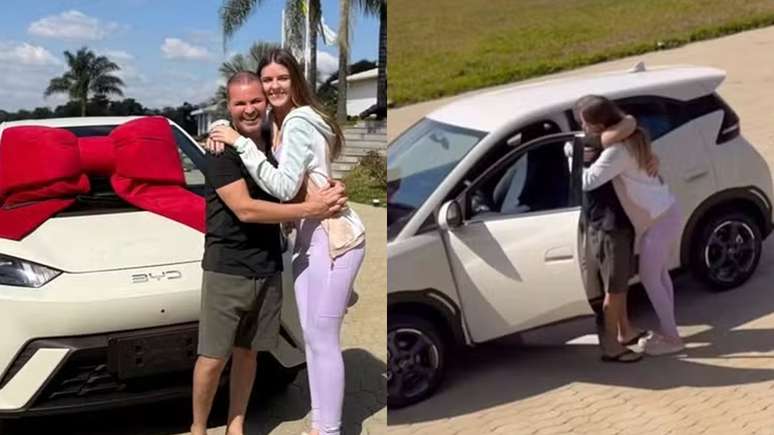 Eduardo Costa presents to his daughter a great car of over $ 100,000: “I love you more than anything else”