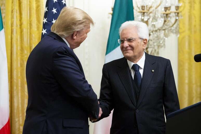 Mattarella envia mensagem a Trump pelo Dia da Independência dos EUA